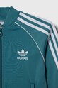 adidas Originals bluza dziecięca turkusowy IJ7285