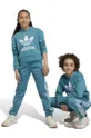 turkizna Otroški pulover adidas Originals Otroški