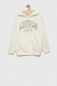 Detská mikina adidas Originals s kapucňou béžová IL5042