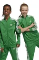 zelená Detská mikina adidas Originals Detský