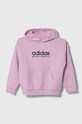 Detská mikina adidas IJ5954 fialová AW23