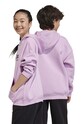 Detská mikina adidas IJ5954 fialová
