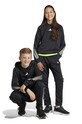 Дитяча кофта adidas з капюшоном чорний IJ6419