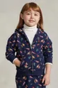 тёмно-синий Детская кофта Polo Ralph Lauren Для девочек