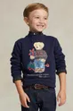 σκούρο μπλε Παιδική μπλούζα Polo Ralph Lauren Για αγόρια