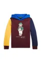 Παιδική βαμβακερή μπλούζα Polo Ralph Lauren μπορντό