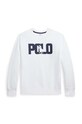 Dětská mikina Polo Ralph Lauren bez kapuce bílá 323919519002