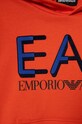CHLAPEC Dětská bavlněná mikina EA7 Emporio Armani 6RBM64.BJ05Z oranžová