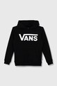Detská bavlnená mikina Vans VANS CLASSIC PO bavlna čierna VN0008C6