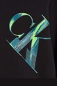 Detská mikina Calvin Klein Jeans čierna IB0IB01854.9BYX
