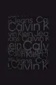 fekete Calvin Klein Jeans gyerek melegítőfelső pamutból