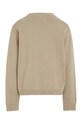 Chłopiec Calvin Klein Jeans sweter bawełniany dziecięcy IB0IB01874.9BYX beżowy