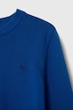 Мальчик Детский хлопковый свитер United Colors of Benetton 1294G1012.P.SEASONAL голубой