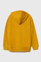 United Colors of Benetton gyerek melegítőfelső pamutból 3J68C202M.G.SEASONAL sárga AW23