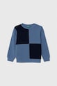 Дитяча бавовняна кофта United Colors of Benetton бавовна блакитний 3J68G10AE.P.SEASONAL