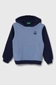 Дитяча бавовняна кофта United Colors of Benetton візерунок блакитний 3J68G200E.P.SEASONAL