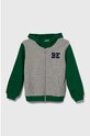 Дитяча бавовняна кофта United Colors of Benetton візерунок сірий 3J68G5023.P.SEASONAL