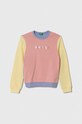 United Colors of Benetton bluza bawełniana dziecięca nadruk multicolor 3J70G10A5.P.SEASONAL