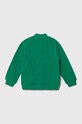 United Colors of Benetton bluza bawełniana dziecięca 3J70G5022.P.SEASONAL zielony AW23