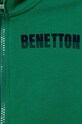 Chłopiec United Colors of Benetton bluza bawełniana dziecięca 3J70G5022.P.SEASONAL zielony