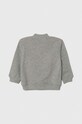 Παιδική βαμβακερή μπλούζα United Colors of Benetton 3J70G5022.P.SEASONAL γκρί AW23