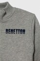 Κοριτσίστικα Παιδική βαμβακερή μπλούζα United Colors of Benetton 3J70G5022.P.SEASONAL γκρί