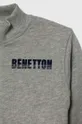 Detská bavlnená mikina United Colors of Benetton  Základná látka: 100 % Bavlna Elastická manžeta: 95 % Bavlna, 5 % Elastan
