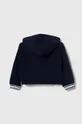 Παιδική βαμβακερή μπλούζα Sisley σκούρο μπλε