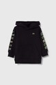 Lacoste bluza bawełniana dziecięca nadruk granatowy SJ1241