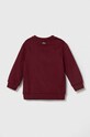 Детская хлопковая кофта Lacoste SJ2461 бордо AW23