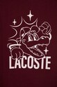 Мальчик Детская хлопковая кофта Lacoste SJ2461 бордо