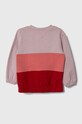 Детская хлопковая кофта United Colors of Benetton 3J68G10AP.P.SEASONAL фиолетовой AW23