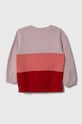United Colors of Benetton bluza bawełniana dziecięca 3J68G10AP.P.SEASONAL fioletowy AW23