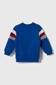 United Colors of Benetton hanorac de bumbac pentru copii 3J68G10AQ.P.SEASONAL albastru AW23