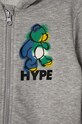 Chłopiec United Colors of Benetton bluza bawełniana dziecięca 3J68G502R.P.SEASONAL szary