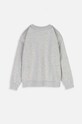 CHLAPEC Dětská bavlněná mikina Coccodrillo ZC3132101VBB šedá