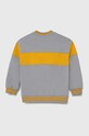 Παιδική βαμβακερή μπλούζα United Colors of Benetton 3FPPC202R.G.SEASONAL γκρί AW23