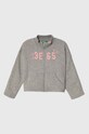 Παιδική μπλούζα United Colors of Benetton χωρίς κουκούλα γκρί 3PANG5028.P.SEASONAL
