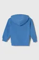 Детская хлопковая кофта United Colors of Benetton голубой