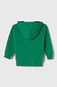 Dětská bavlněná mikina United Colors of Benetton 3J68G200H.P.SEASONAL zelená AW23