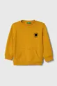 rumena Otroški pulover United Colors of Benetton Otroški