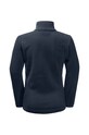 Detská mikina Jack Wolfskin TAUNUS JACKET 1609481.92.152 čierna AW23
