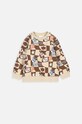 Coccodrillo bluza bebe ZC3132101LBL maro AW23