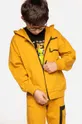 жёлтый Детская хлопковая кофта Coccodrillo Детский