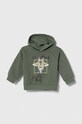 zippy bluza bawełniana niemowlęca nadruk zielony 3105533201