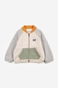 Kojenecká mikina Bobo Choses 223AB044 béžová AW23