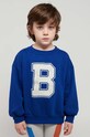 Bobo Choses bluza bawełniana dziecięca nadruk niebieski 223AC028