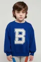 niebieski Bobo Choses bluza bawełniana dziecięca Dziecięcy