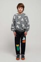 Bobo Choses bluza bawełniana dziecięca szary 223AC038