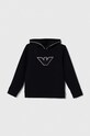 Emporio Armani bluza dziecięca z elastanem granatowy 6R4ME5.1JHSZ